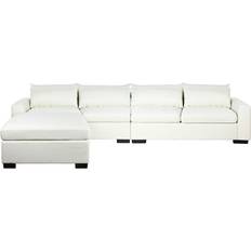 Dkd Home Decor Chaise Longue Beige Cream Sofa 386cm 3 Seater