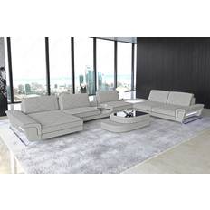 6-Sitzer Sofas Sofa Dreams Wohnlandschaft Ferrara XXL Sofa 6-Sitzer