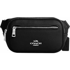 Coach Black Bum Bags Coach Elias Mini Belt Bag - Silver/Black