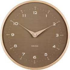 Karlsson Osado Brown Wall Clock 30cm