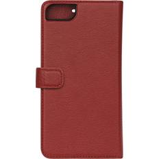 Essentials iPhone 6/7/8/SE 2020/2022 Leather wall, det, Red