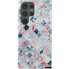 Burga Pink Beach Mosaic Samsung Galaxy S23 Ultra Case