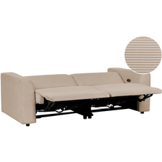 Beige - Recliner Soffor Beliani Tripti 2-Sits Beige 2 Sits Manchester Soffa