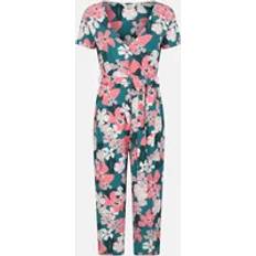 Multifargete Jumpsuits & Overaller Mountain warehouse Women's Womens/Ladies Santorini Floral Wrap Jumpsuit