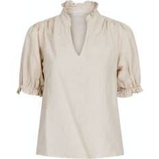 Odesa Linen Blouse - Sand
