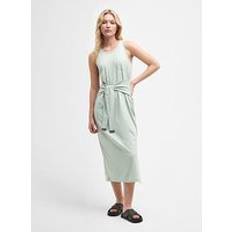 Barbour M Dresses Barbour Morgan Midi Dress Green, Green, 10, Women