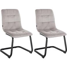 CLP Vermont Dining Room Grey Kitchen Chair 87cm 2pcs