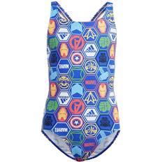 adidas Junior X Marvels Avengers Swimsuit - Royal Blue/Bright Red