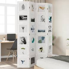 Katoen Roomdividers vidaXL 4-tlg. Raumteiler