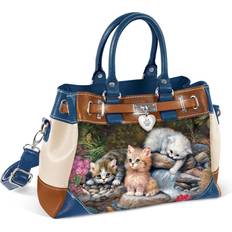 The Bradford Exchange Jürgen Scholz 'Playful Kittens' Handbag