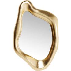 Oval Wandspiegel KARE Hologram Gold Wandspiegel 76x119cm