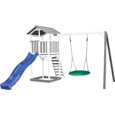 Holzspielzeug Spielplätze Axi Beach Tower Play Tower with Summer Nest Swing