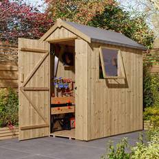 Rowlinson Premium Heritage 6x4 Shed Pressure Treated (Building Area )