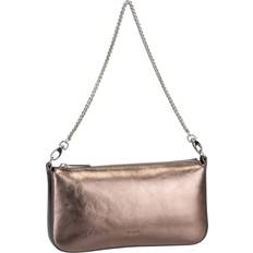 Damen Clutches Picard Auguri Schultertasche Leder 26 cm altsilber