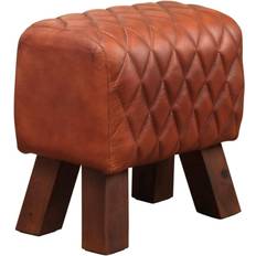 Minster Stylish Living 45CM LEATHER Foot Stool