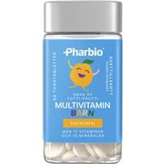 Lapsi - Monivitamiinit Vitamiinit ja Mineraalit Pharbio Multivitamin Kids 60 kpl