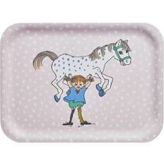 Muurla Servering Muurla Pippi Pippi And The Horse 20x27 cm Serving Tray
