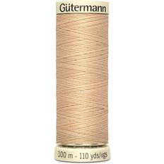 Yarn & Needlework Supplies Gutermann Beige Sew all Thread 100m 421