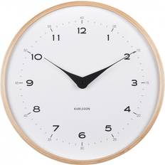 Wood Clocks Karlsson Osado Dome White Wall Clock 30cm