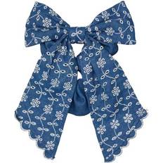 Becksöndergaard Angela Denim Bow Scrunchie Hårsnoddar