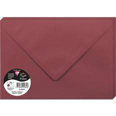 Suministros de Envío y Embalaje Clairefontaine 5652 C Pack de 20 sobres 16,20 x 22,90 x 0,10 cm, color granate 16.20 x 22.90 x 0.10