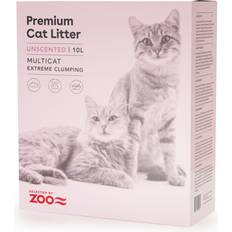 Selected by ZOO Premium Cat litter Unscented Multicat 10L