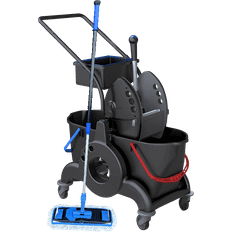 Egen Import Rengøringsudstyr & -Midler Egen Import Rengøringsvogn Nordic Recycle Speed Mop System 2x25L.