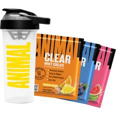 Appelsiini Proteiinijauheet Animal Clear Whey Protein Isolate Sampler Pack & Shaker