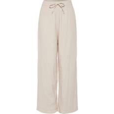 Pieces Pcmastina Wide Leg Trouser - Silver Grey