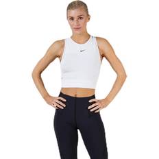 Fitness & Gym - White Tank Tops Nike Pro HyperCool Tank - White/Grey