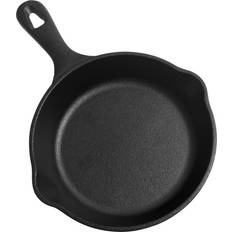 Pour Spouts Frying Pans Commercial Chef Seasoned Cast Iron