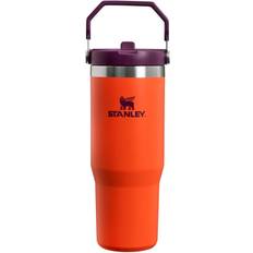 Naranja Tazas de viaje Stanley Iceflow Flip Tigerlily Plum Taza de viaje 89cl