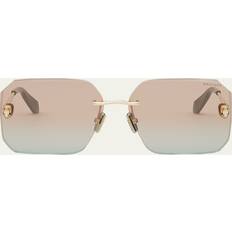 Bvlgari Sunglasses Bvlgari Forever Square GOLDOTHER GRADIENT BROWN