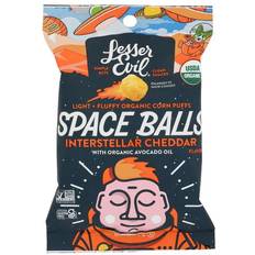 LesserEvil Organic Snack Pack Space Balls Interstellar Cheddar 6