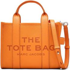 Marc Jacobs The Leather Small Tote Bag in Tangerine