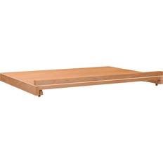 Brun Staffelier vidaXL Bordstaffeli 65x48x7 cm Massivt Bøgetræ