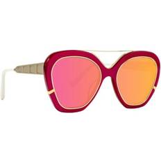 Irresistor damen fuchsia gold sonnenbrille la-isla-bonita-prsv-s0204