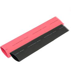 Ancor Heat Shrink Tubing 1" x 3" Black &amp; Red Combo