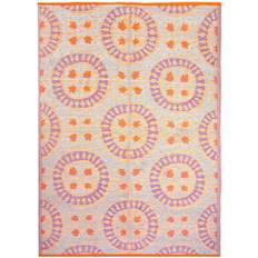 Multicoloured Carpets Talking Tables Boho Pink 120x180cm