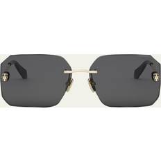 Bvlgari Solbriller Bvlgari Serpenti Forever Square GOLDOTHER SMOKE