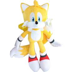 Backpacks Sonic Sonic the Hedgehog Tails 17 Inch Plush Backpack Yellow