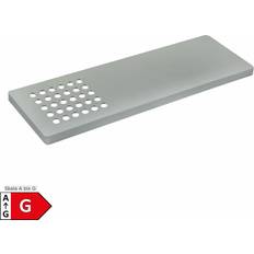 Grau Garderobenbeleuchtung LED Unterbauleuchte, silber-grau, warmweiss Garderobenbeleuchtung