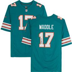 Game Jerseys Fanatics Authentic Jaylen Waddle Aqua Miami Dolphins Autographed Nike Throwback Game Jersey