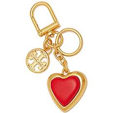 Tory Burch Keychains Tory Burch Women's Logo Heart Key Fob Keychain