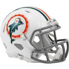 Sports Fan Products Riddell Miami Dolphins 1972 Throwback Speed Mini Helmet