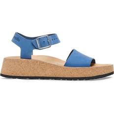 Birkenstock Glenda Nubuck Leather - Elemental Blue