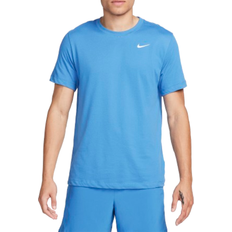 Nike Men's Dri-FIT Fitness T-shirt - Star Blue/White