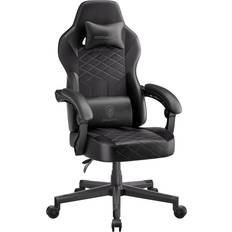 Pocket Spring Cushion, Ergonomic Computer Gaming Chair - Black