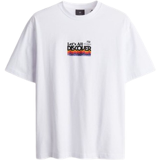 Men - Multicolored T-shirts H&M Loose Fit T-shirt - White/Discovery Channel