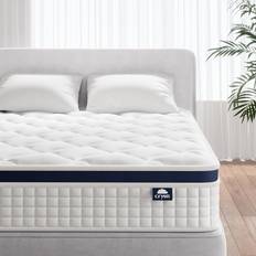 Double Beds - Full Spring Mattresses Crystli 10 Inch Hybrid Full Coil Spring Mattress